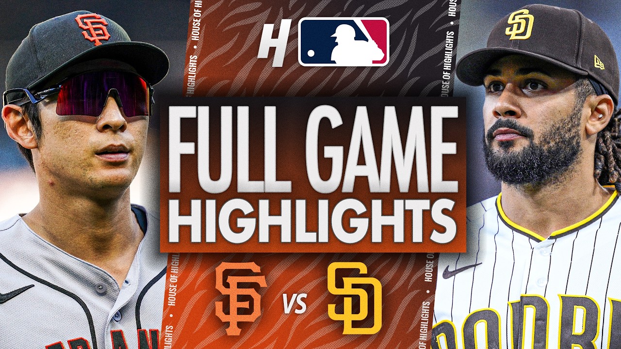 San Francisco Giants против San Diego Padres &mdash; ЛУЧШИЕ МОМЕНТЫ МАТЧА 🔥 30 июля 2026 г. Сезон MLB