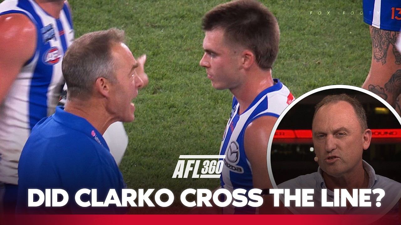 'It's pushing the edge' 👀 Horse on Clarko's shove & how do coaches develop teams? I AFL 360