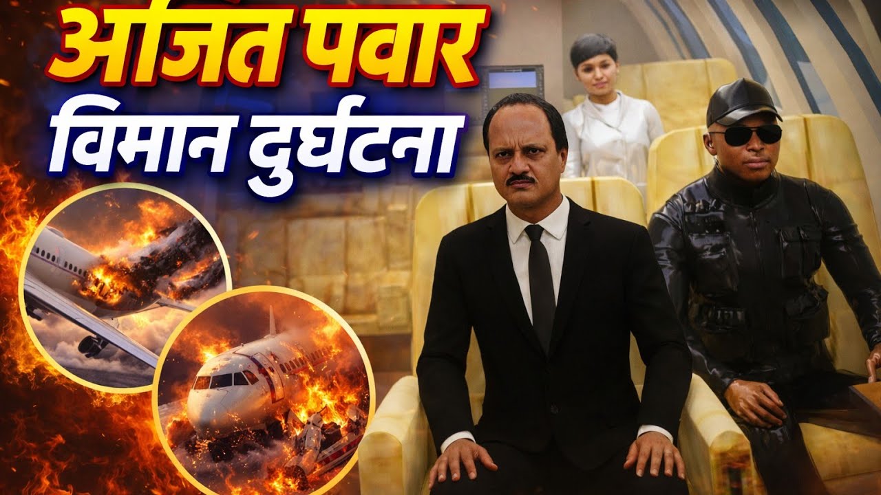 अजित पवार विमान दुर्घटना की पूरी जानकारी 3D animation || Ajit pawar plane crash accident 