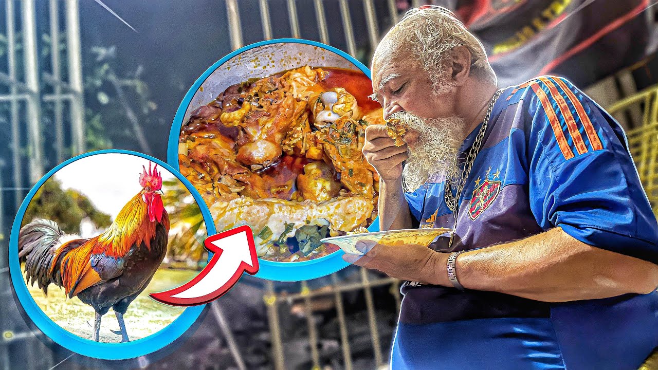 TROLLEI O VEIO COMENDO O GALO LOURENÇO (o veio achou uma delícia) | LUIZ DO SOM