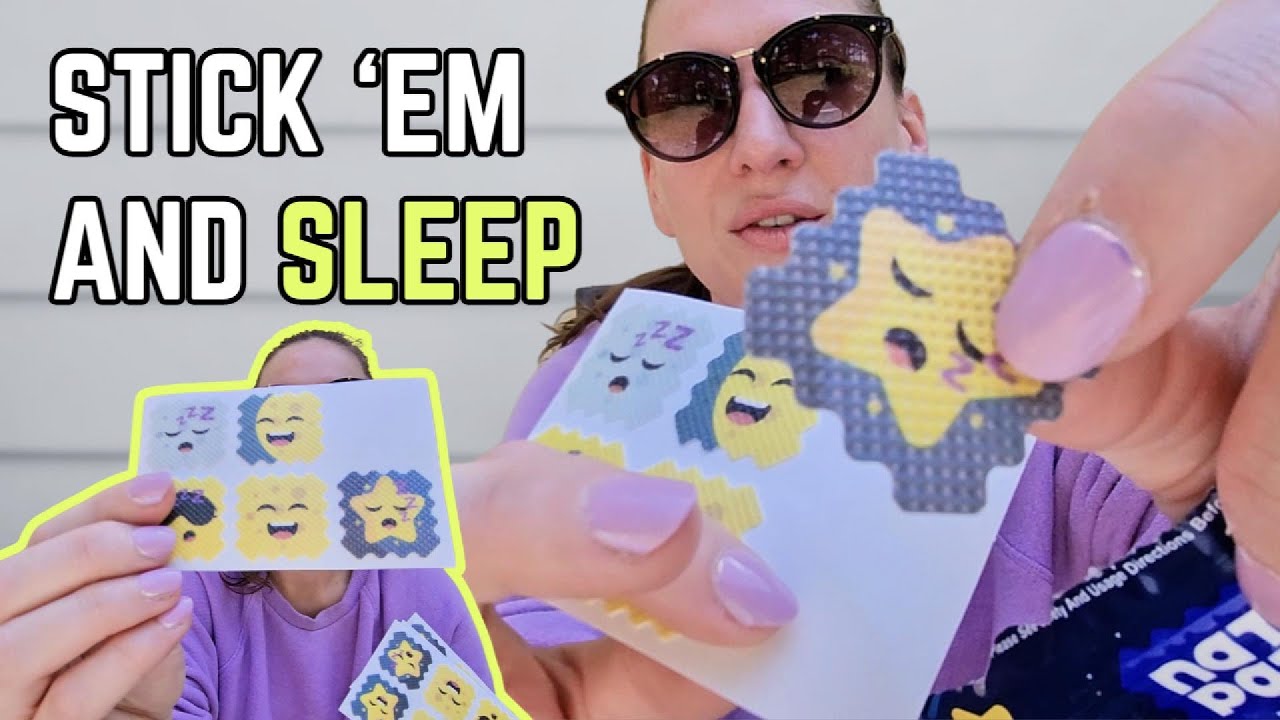 NatPat SleepyPatch Show & Tell: Would you try these stickers for sleep?