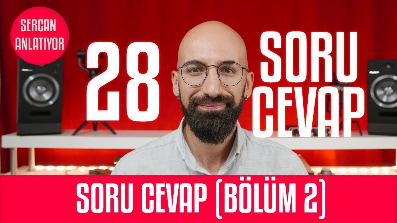 SORU - CEVAP -Bölüm 2-  Ev Stüdyosu, Stüdyo Ekipmanı, Mix, Mastering, Youtube 2020