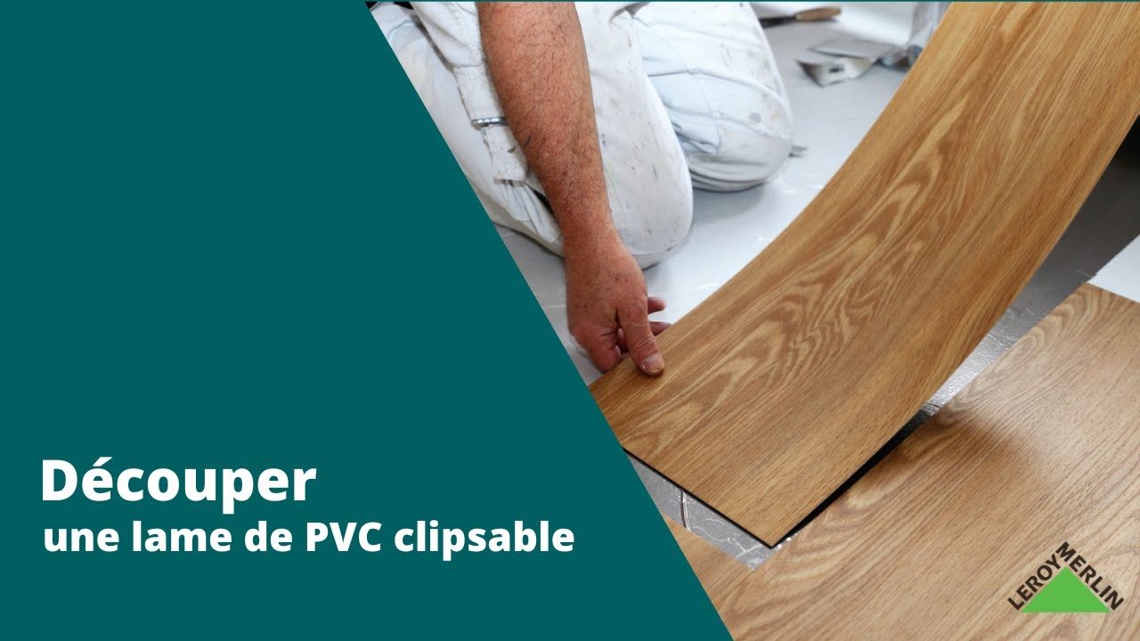 D&eacute;couper une lame de PVC