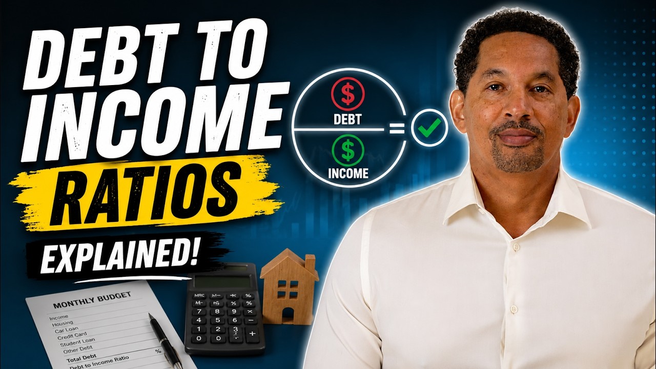 🏡 Debt-to-Income Ratios Explained | How DTI Affects Mortgage Approval🏡