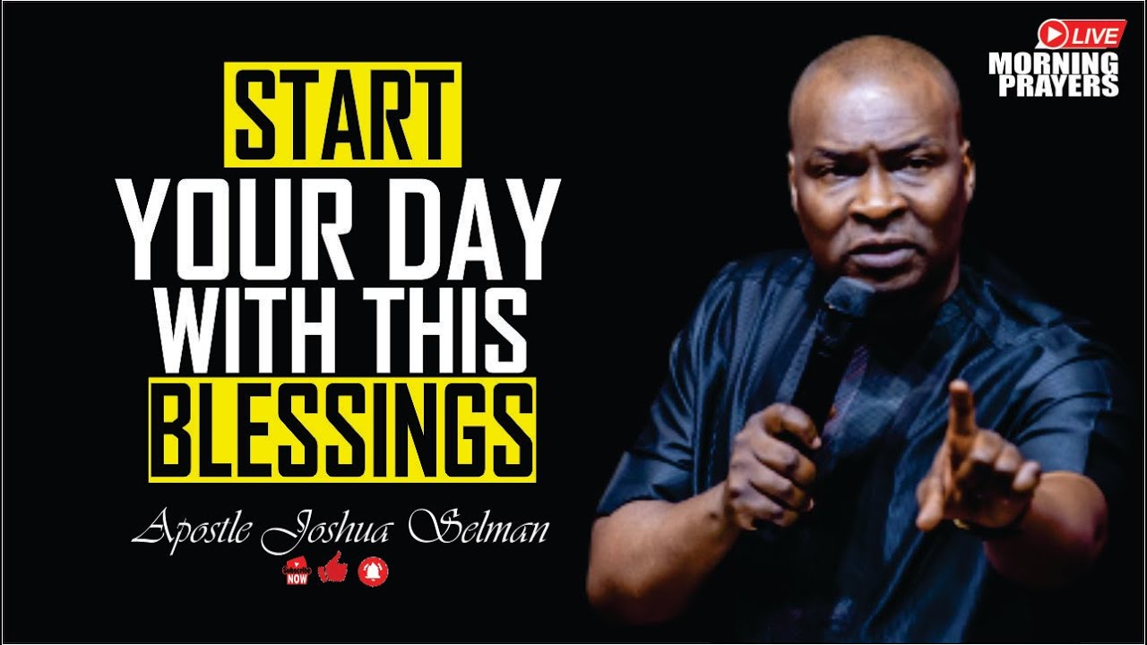 ЧТО СЛЕДУЕТ СДЕЛАТЬ В ПЕРВУЮ ОЧЕРЕДЬ ПЕРЕД НАЧАЛОМ ДНЯ? (Апостол Джошуа Селман)