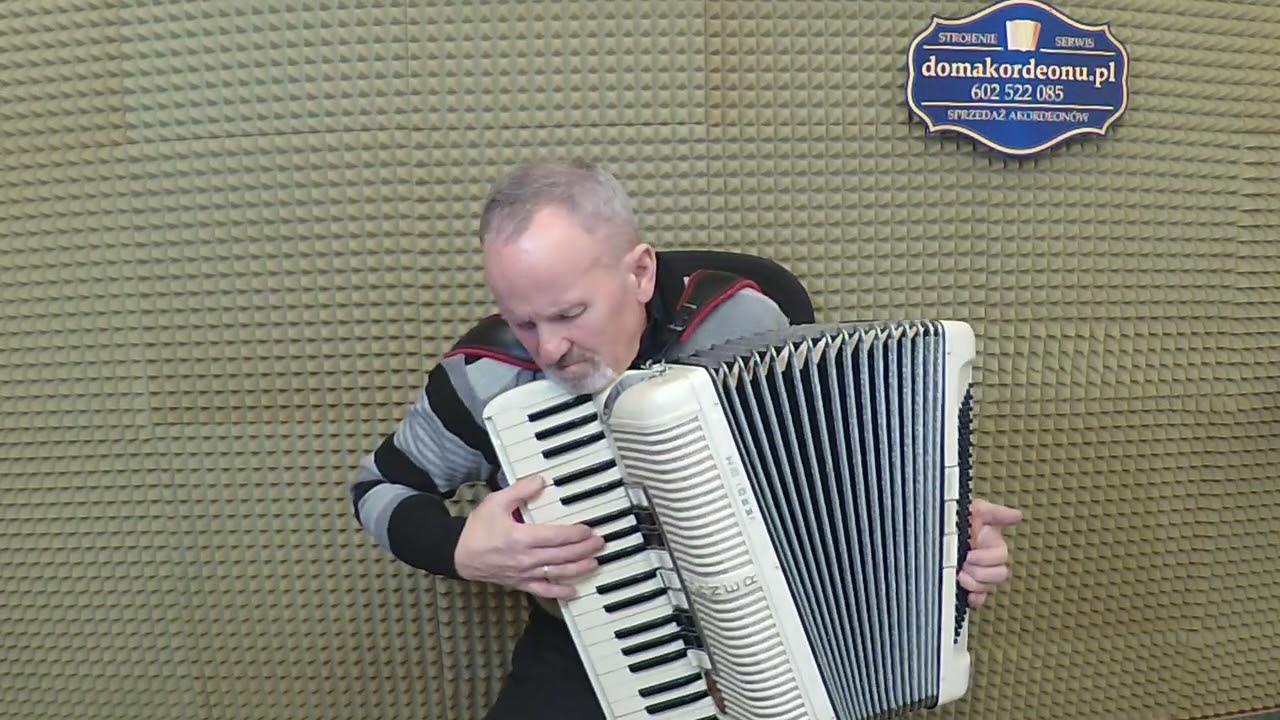 Wiatr wiosenny gitarzysta akordeon Hohner Verdi po remoncie w serwisie Dom Akordeonu tel. 602 522085