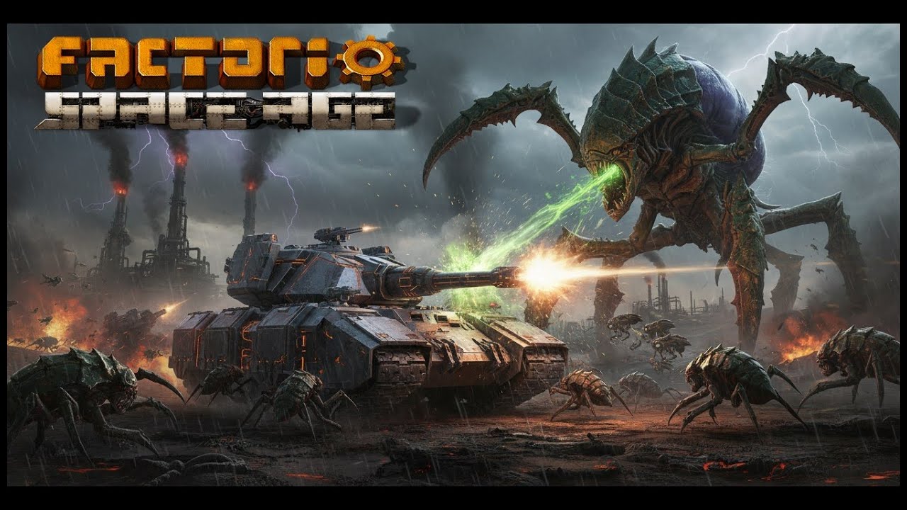 Factorio. Space Age. Krastorio + моды #10