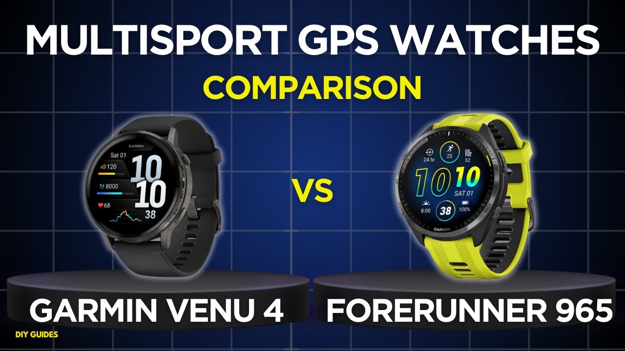 Garmin Venu 4 vs Forerunner 965 Comparison | Lifestyle Smartwatch or Performance Beast?