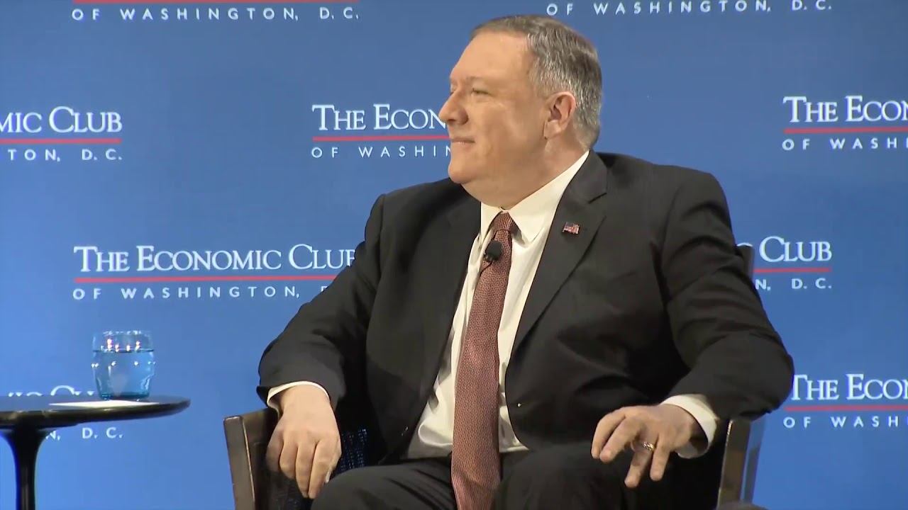Secretary Pompeo interview with Economic Club President Rubenstein