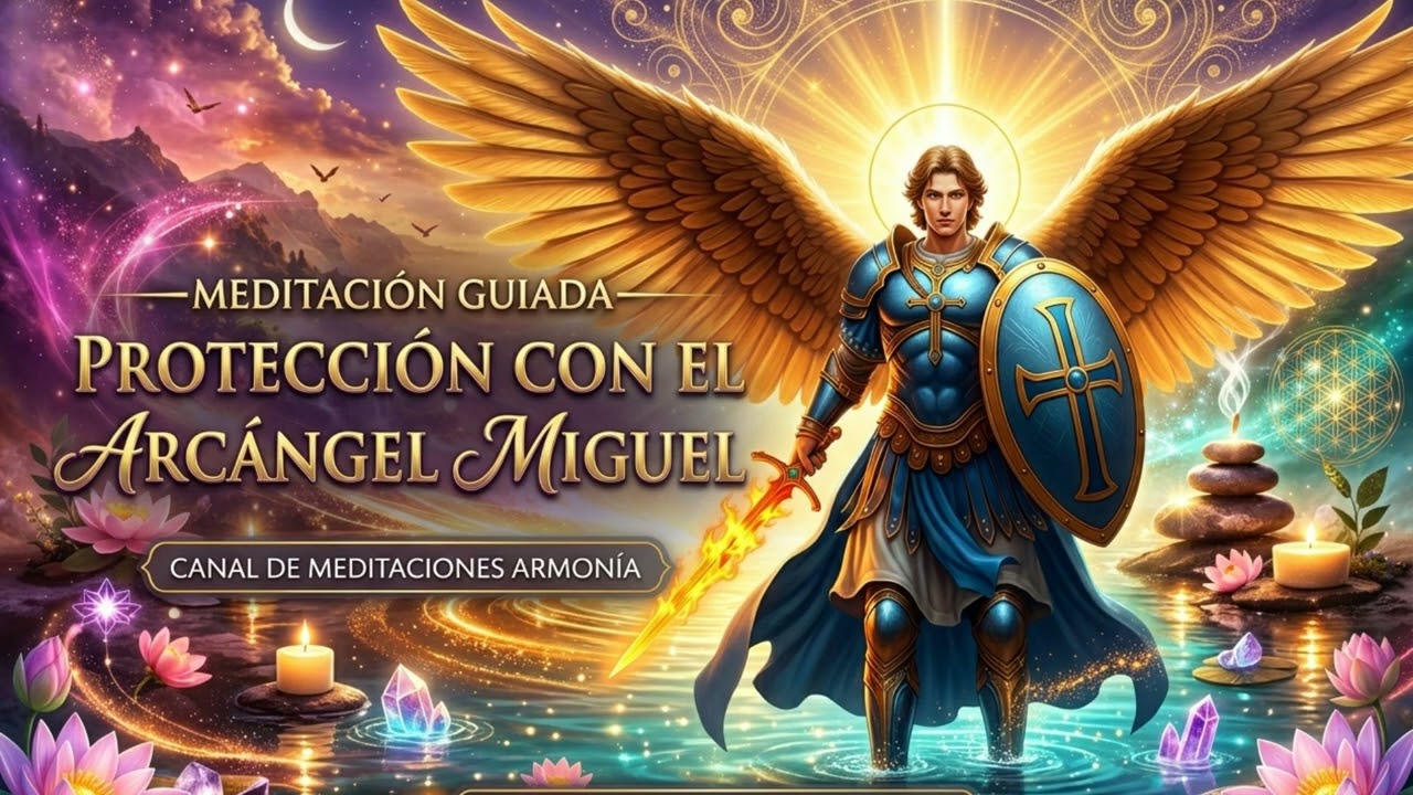 Meditacion Guiada 💙 Protección con el Arcángel Miguel 