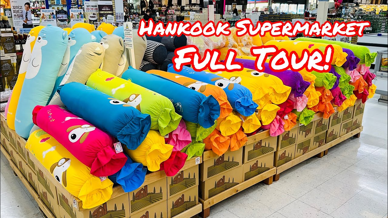 FULL TOUR OF THE HAN KOOK SUPERMARKET IN SUNNYVALE CALIFORNIA BAY AREA!