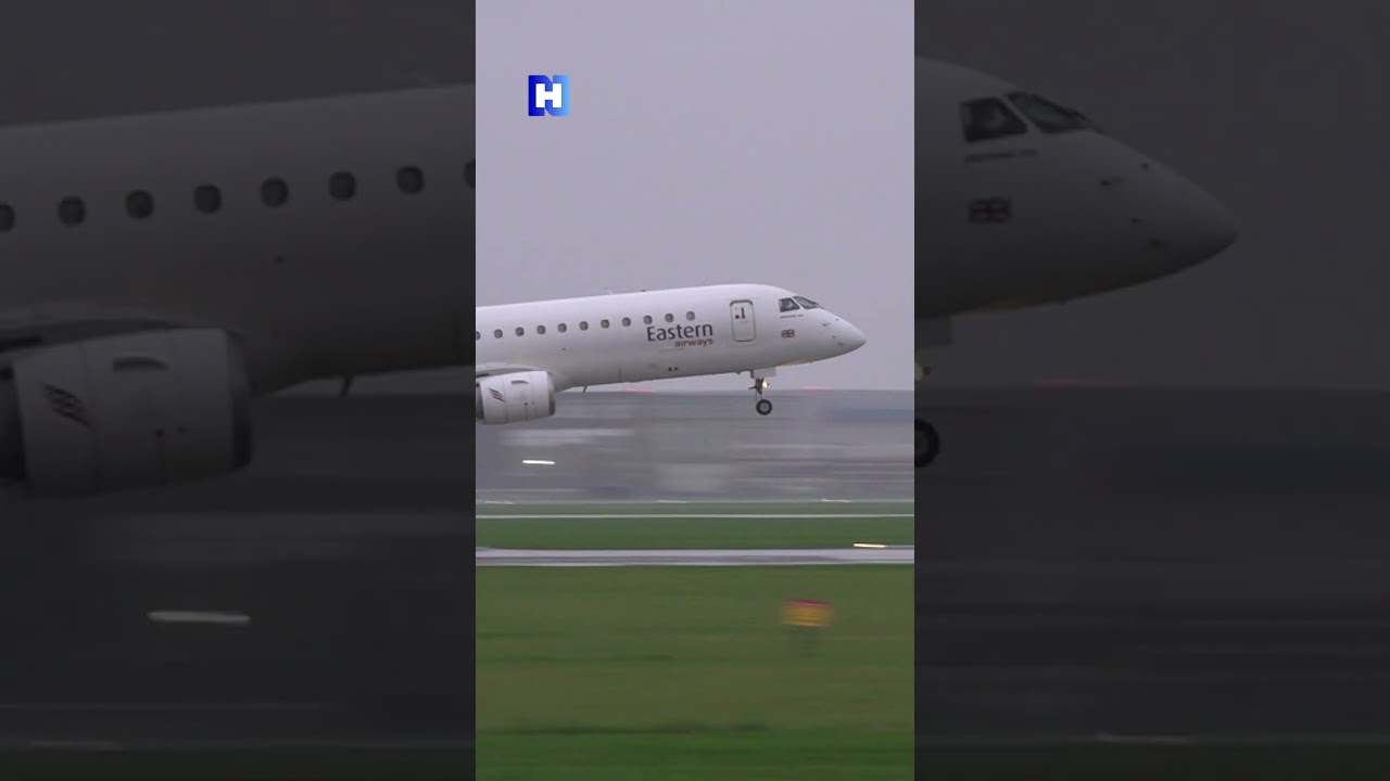 Piloten trotseren storm Benjamin tijdens landing op Schiphol