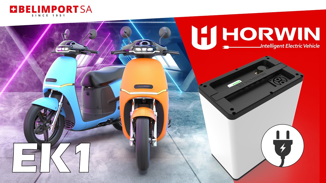 HORWIN EK1 | 45 km/h Elektroroller | Belimport.ch