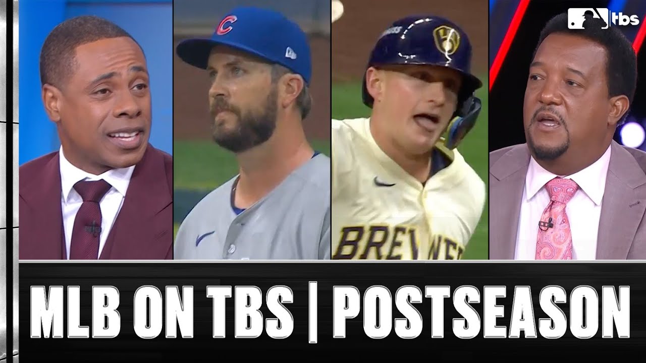 The MLB on TBS Crew React to the Brewers Clinching a Spot in the NLCS 🍻👏