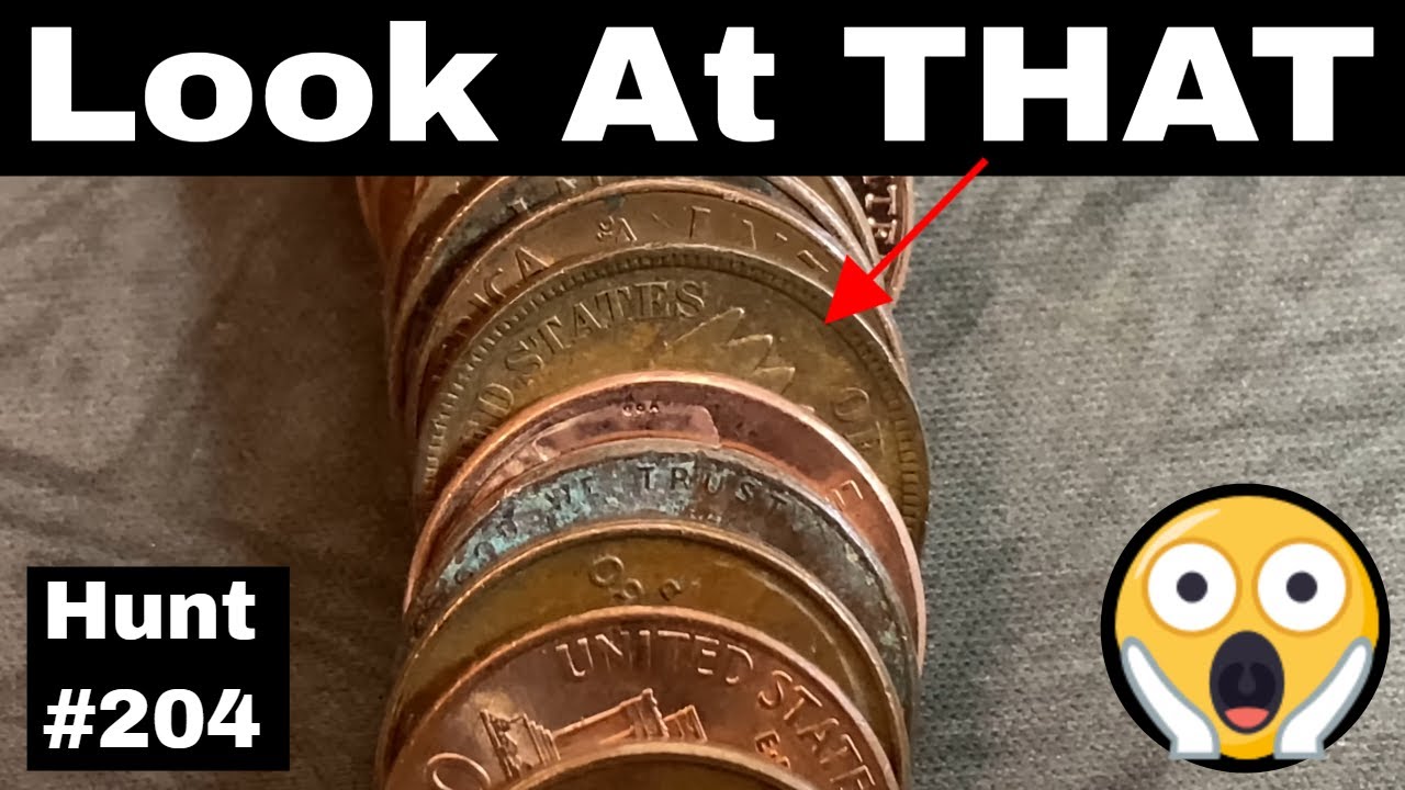 Rzadkie monety znalezione w rolce - Polowanie na monety i wypełnianie 204