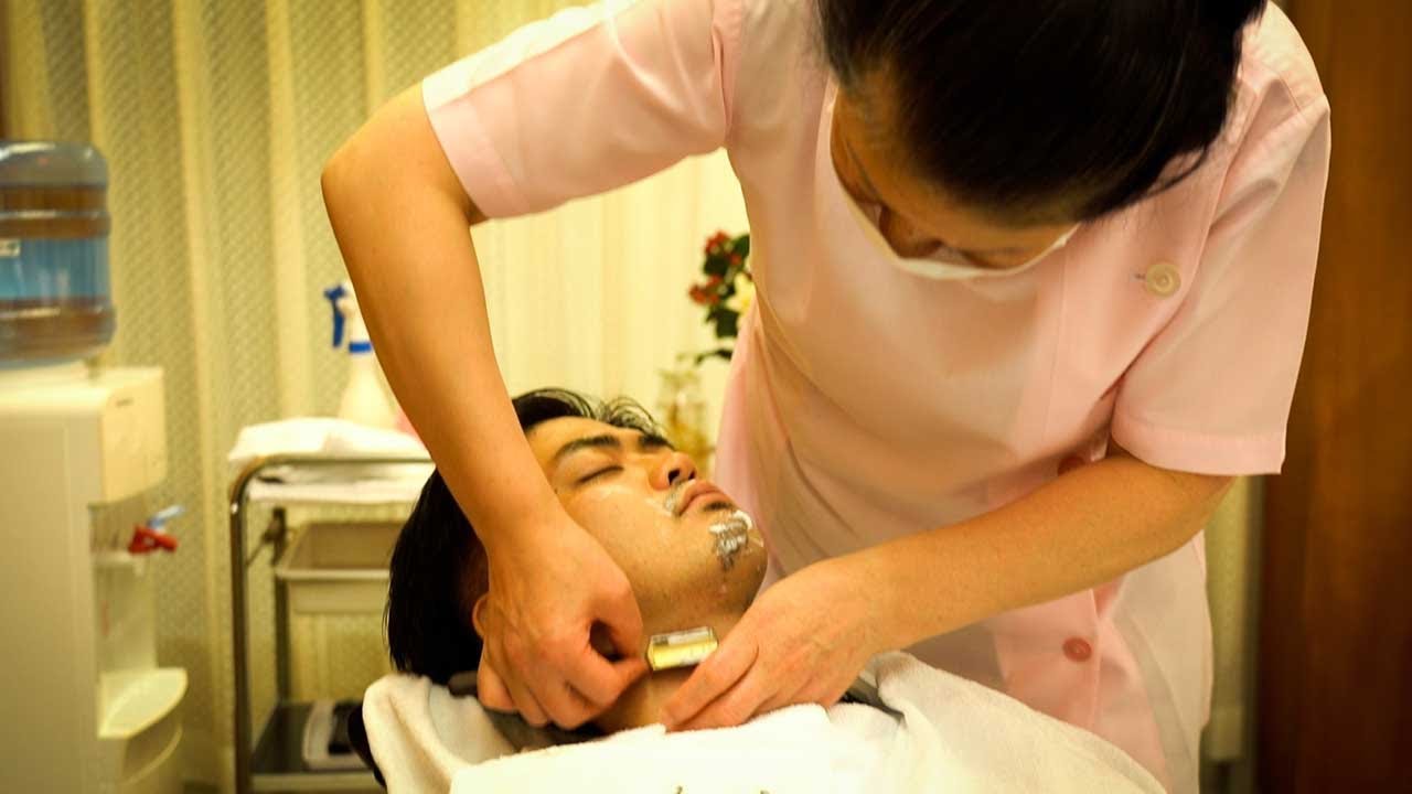 💈🇯🇵 創業50年の女性店主が営む老舗床屋「森理容室」でリラックスシェービング | 茗荷谷 床屋 理容室 髭剃り ヘアセット