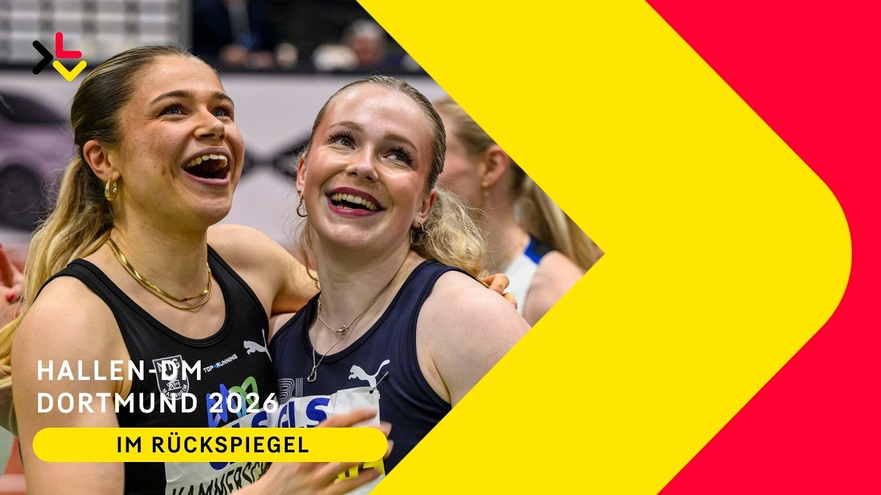 Hallen-DM 2026: Drei Tage Leichtathletik-Fest in Dortmund