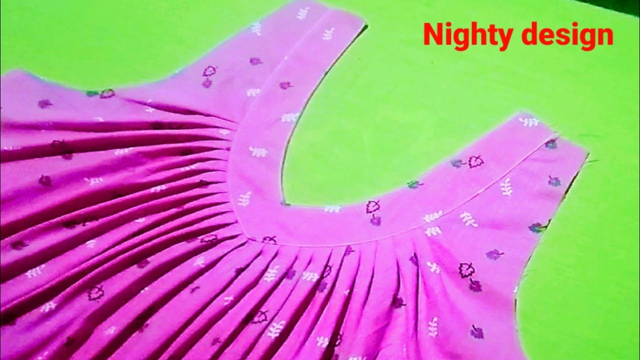 V neck simple nighty cutting | simple nighty cutting and stitching | simple nighty cutting 😁😁😁