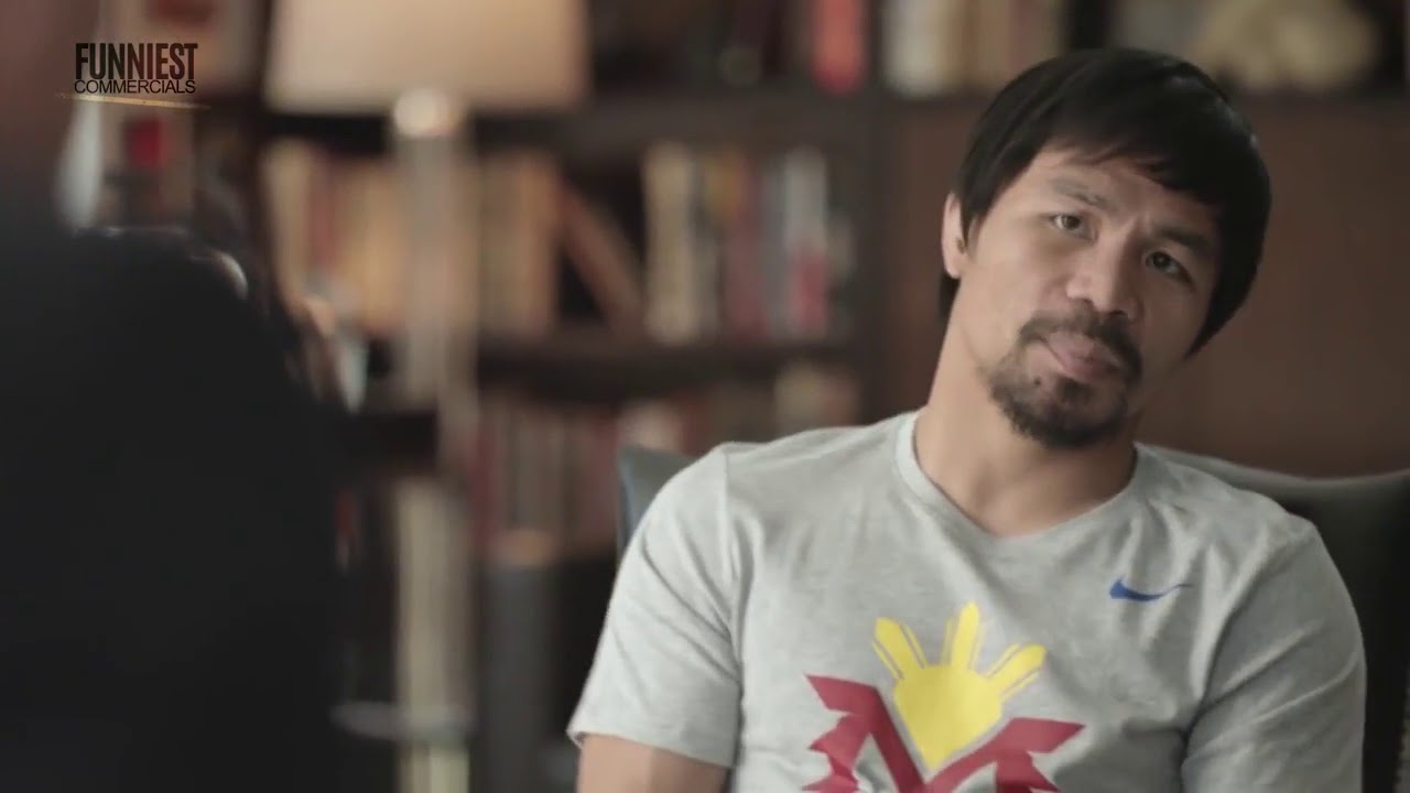 Manny Pacquiao Funny Commercial Compilation