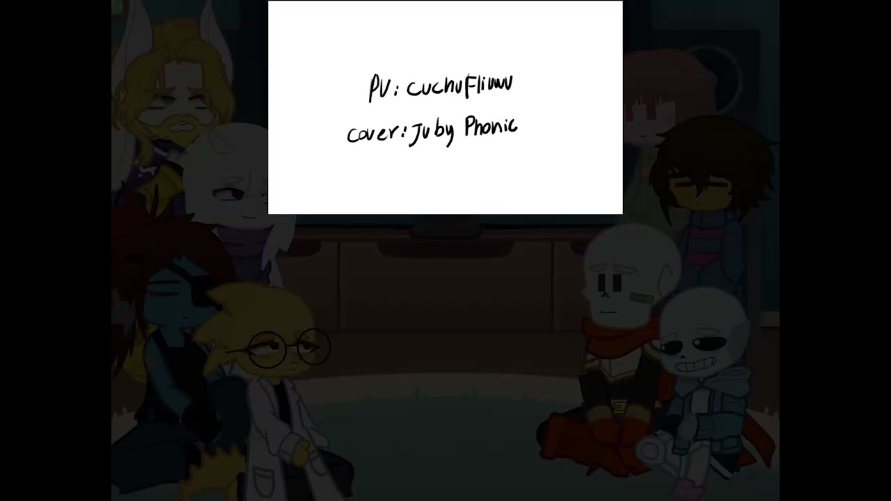 Undertale reacts to… Self Inflicted Achromatic | My headcanons |