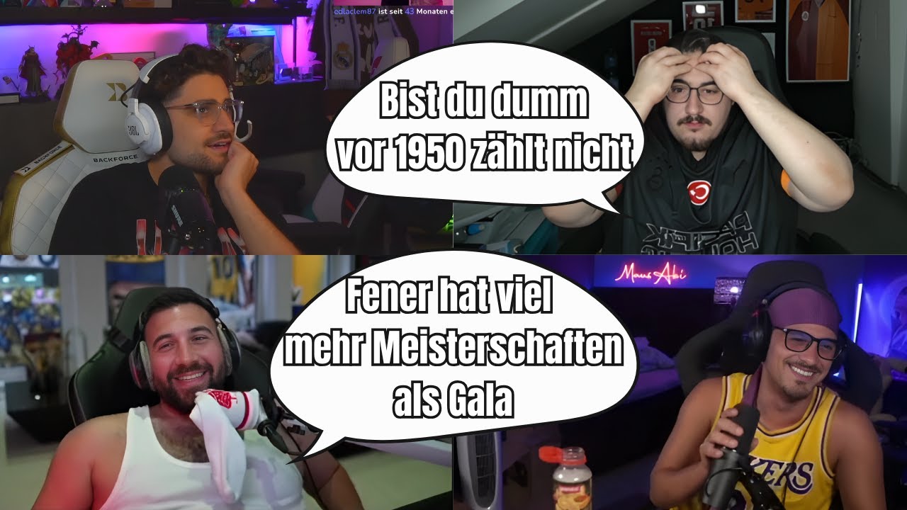 FENER VS GALA BEEF ESKALIERT KOMPLETT ☠️😂 Crashout Talk mit Mert, Abdu, Maus & Co. 👀😂