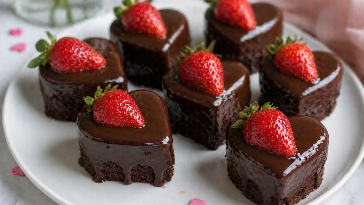The Perfect Valentine’s Day Chocolate Cake ❤️ | Easy & Romantic Recipe🍫❤️