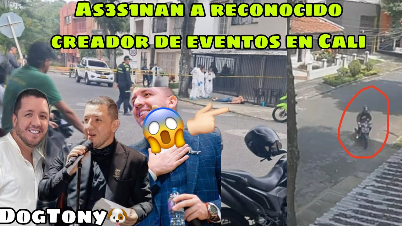 Video As&iacute; falleci&oacute; Diego Fernando Mazabel creador y productor de eventos tras ser atacado en Cali