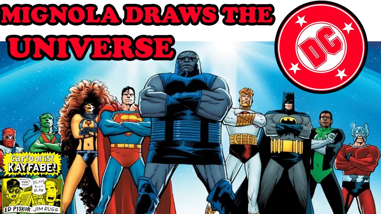 MIKE MIGNOLA Draws the DC UNIVERSE in COSMIC ODYSSEY! Is It ANY Good?
