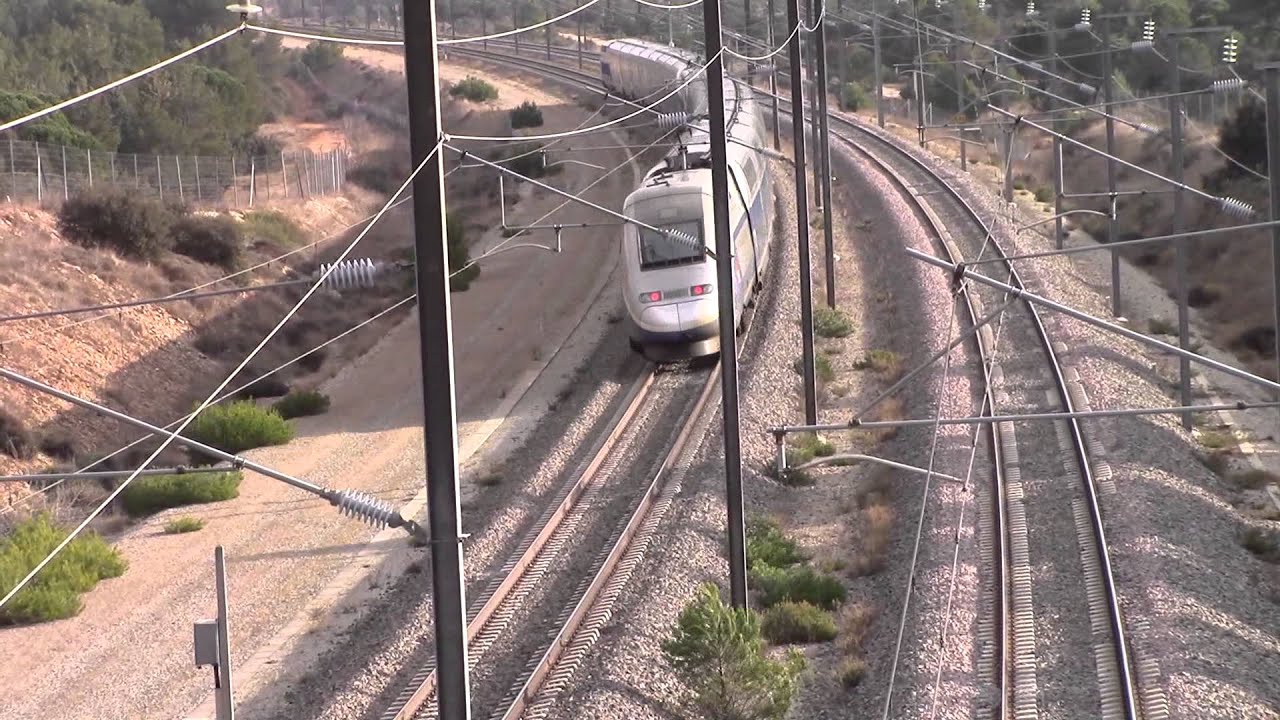 Grande session TGV à très grande vitesse sur la LGV Med (4)