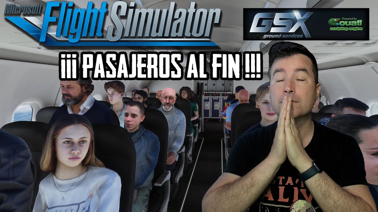 ¡POR FIN! Tenemos pasajeros animados en el interior de la cabina con este ADDON de MSFS