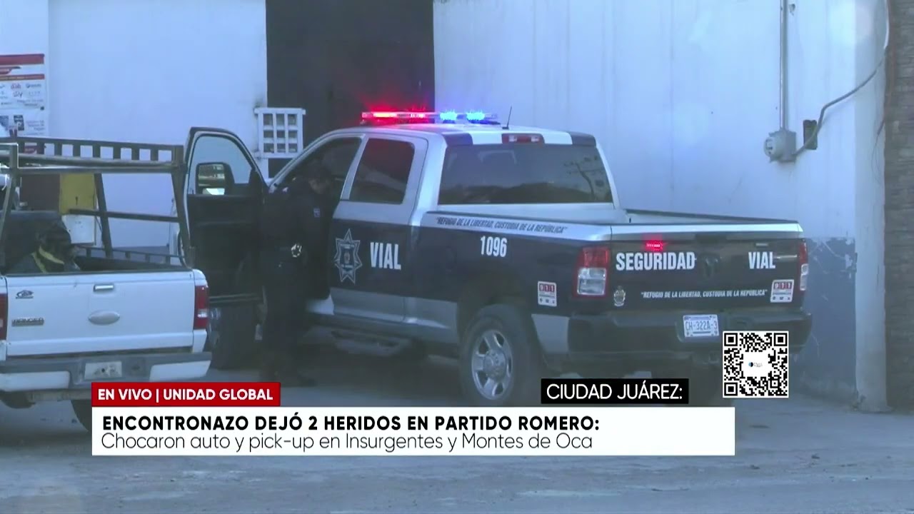 Encontronazo dejó 2 heridos en Partido Romero