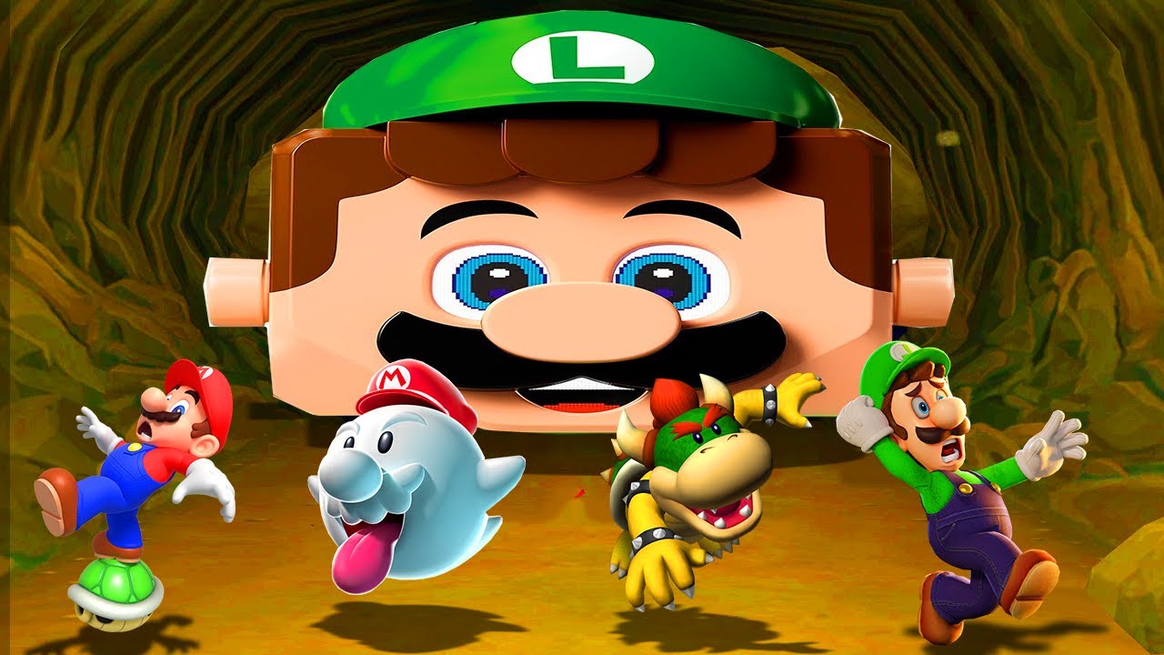 Mario Party 6 - Lucky Bridge Battles - Luigi vs All Bosses vs Unlucky Mario