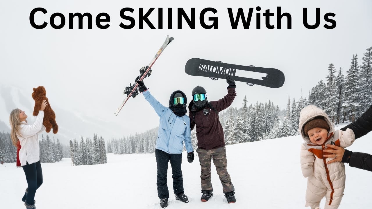 Лыжный день с семьей Бейтс ❄️🏂⛷️