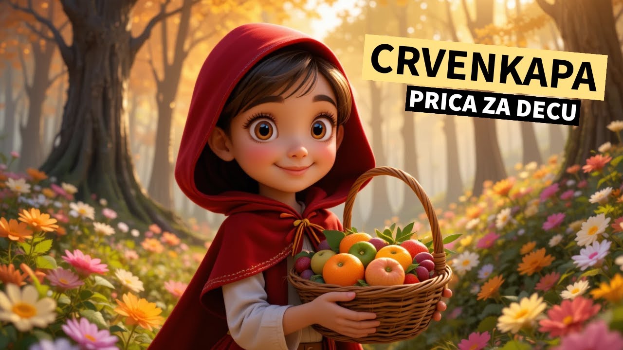 Crvenkapa - crtani film na srpskom - bajke i price za decu