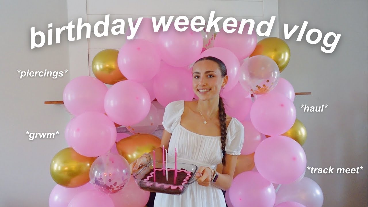 Видеоблог о дне рождения! 🎉🎀 *друзья, подарки, соревнования по лёгкой атлетике, пирсинг и многое ...