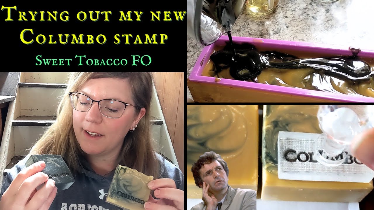 I got a new Soap Stamp... A Columbo Soap Stamp