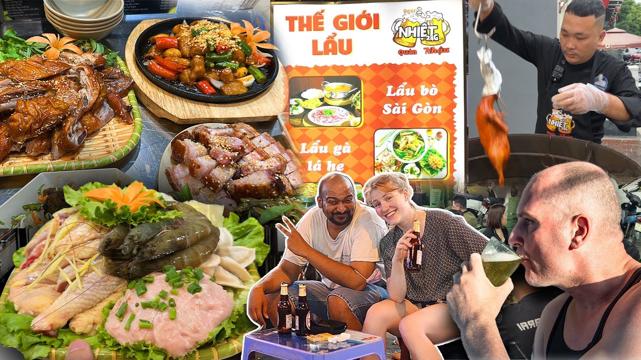 Quán NHẬU PHỦI vỉa hè chuẩn mồi ngon Top 1 giữa lòng Thủ đô #vnf