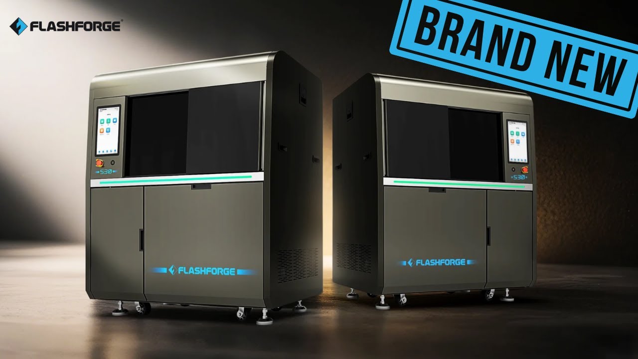 Flashforge's NEW 3D Printer: The WaxJet 530