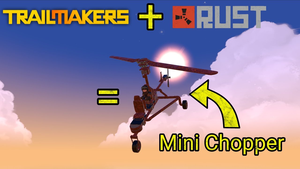 I MADE THE MINI CHOPPER FROM RUST, AND IT WAS SICK!