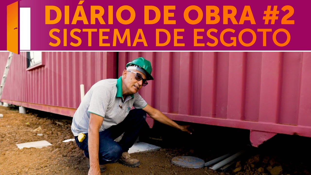 Sistema de Esgoto e Light Steel Frame
