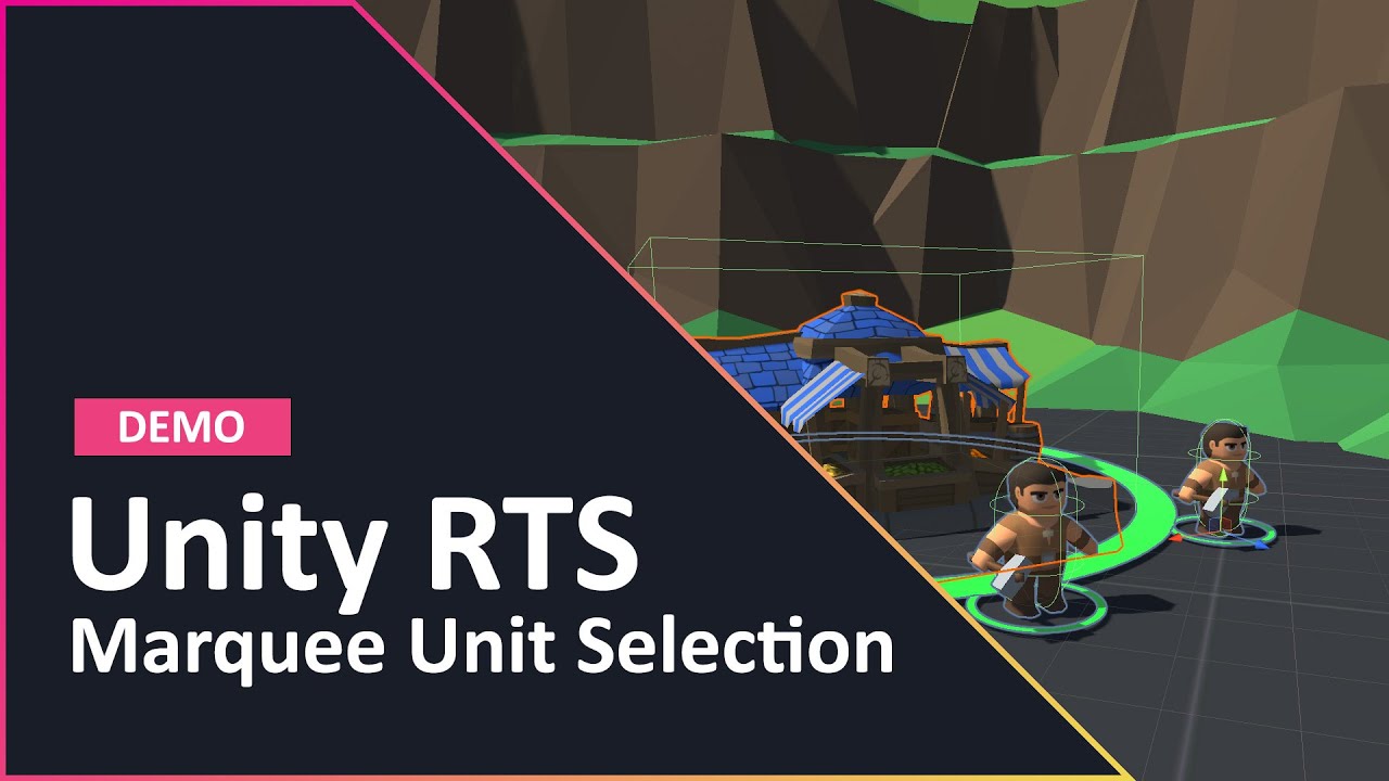 Marquee Unit Selection -  Unity RTS Devlog #02