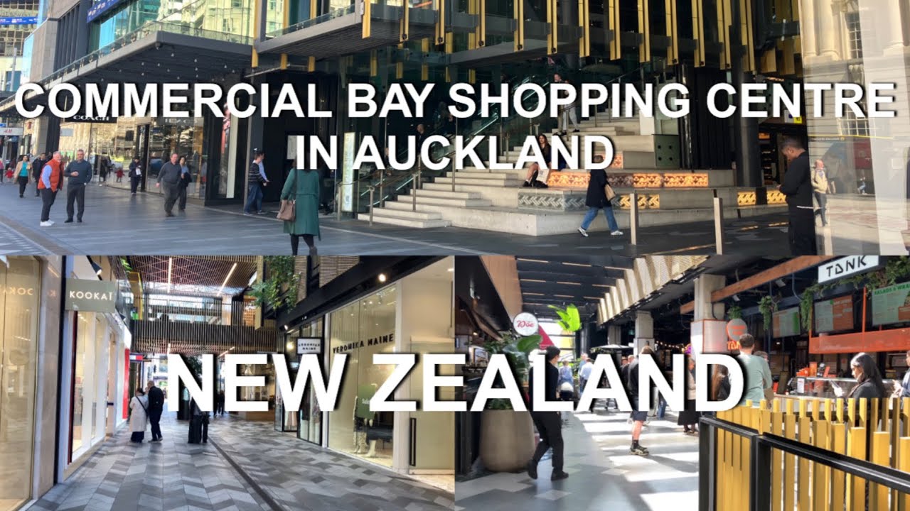 Commercial Bay Shopping Centre in Auckland | 4K | Auckland | North Island | New Zealand