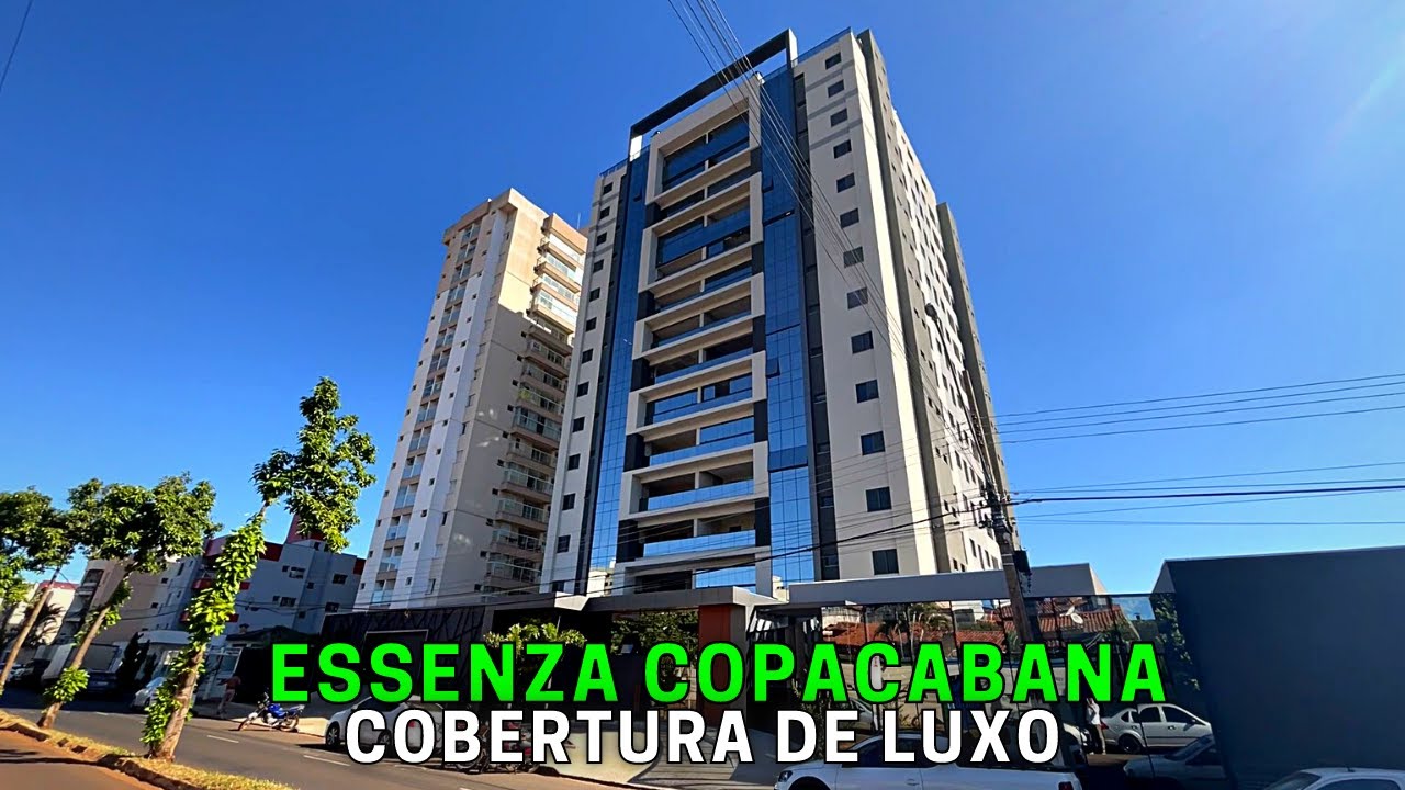 COBERTURA LUXUOSA ESSENZA COPACABANA 335m² MORADA DA COLINA