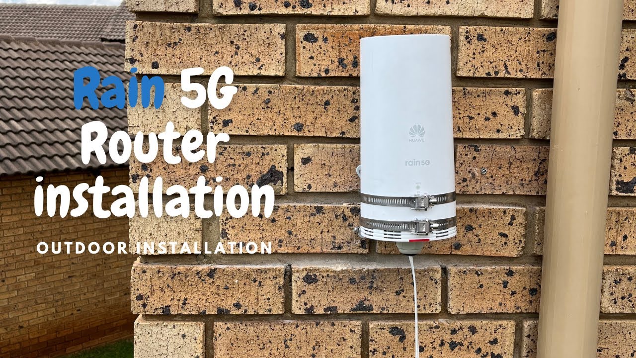 Rain 5G Router Outdoor Installation | Installation and Testing
