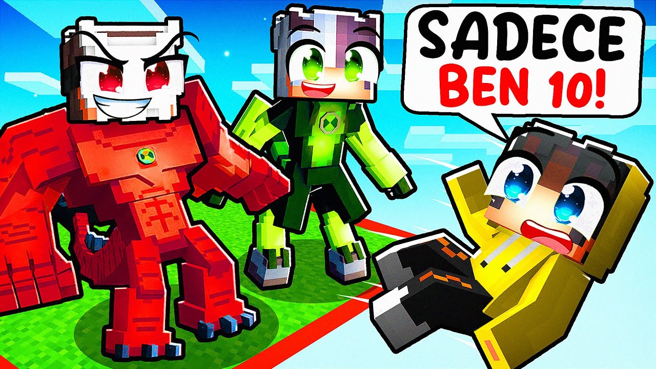 Omnitrix Adasında Arkadaşlarım Beni Dışladı, Bende Onlardan İntikam Aldım! 😈 | Minecraft