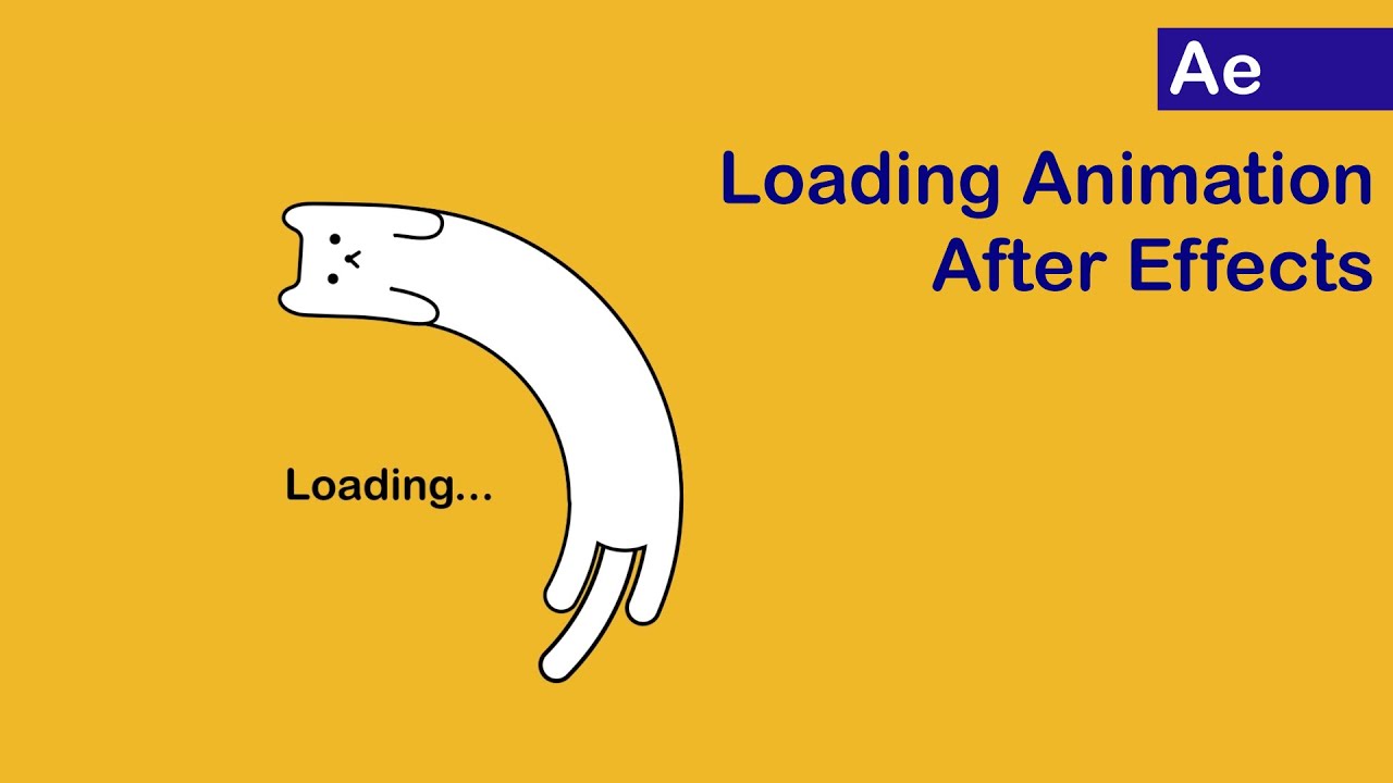 Loading Animation : After Effects Tutorial (Trim Paths, Offset Paths)