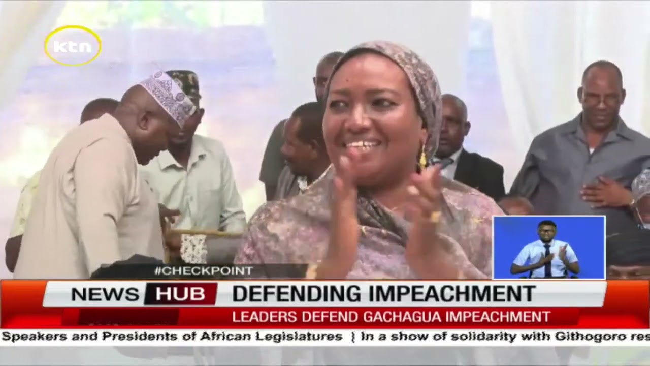 Northern Kenya leaders defends Gachagua's impeachment