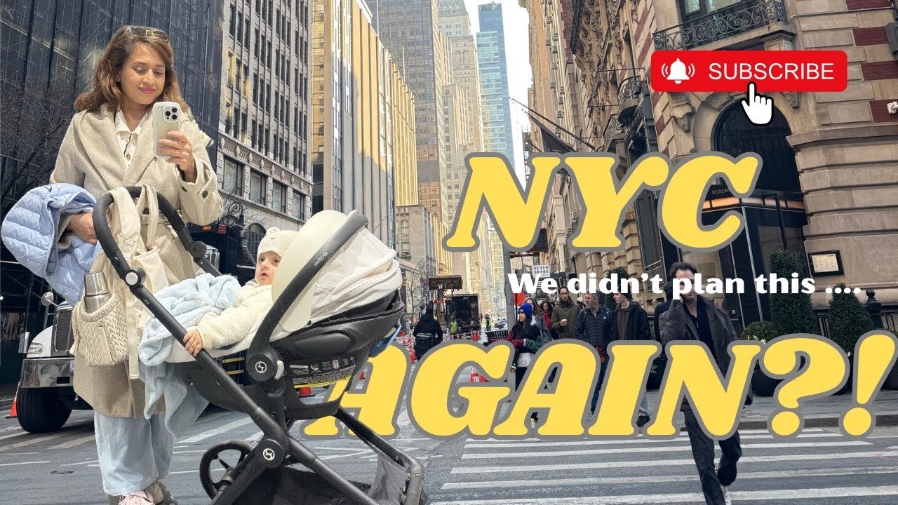 Back to NYC! Airbnb Living, Baby Routine & Apartment Hunt Begins