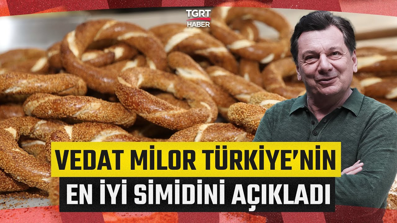 Vedat Milor Simit Tartışmalarına Son Noktayı Koydu! 'İzmit Simidi Diye Bir Gerçek Var' - TGRT Haber