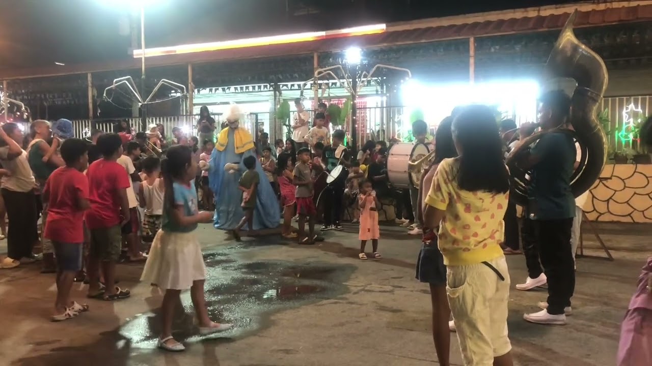 Simbang bengi day 6 Majigangga San lsidro Quenabuan Lubenas pasku